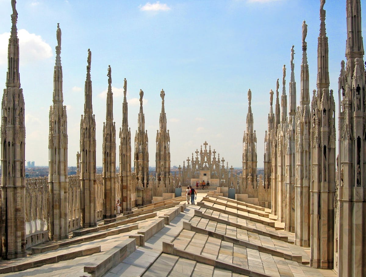 Roof of Milan Cathedral