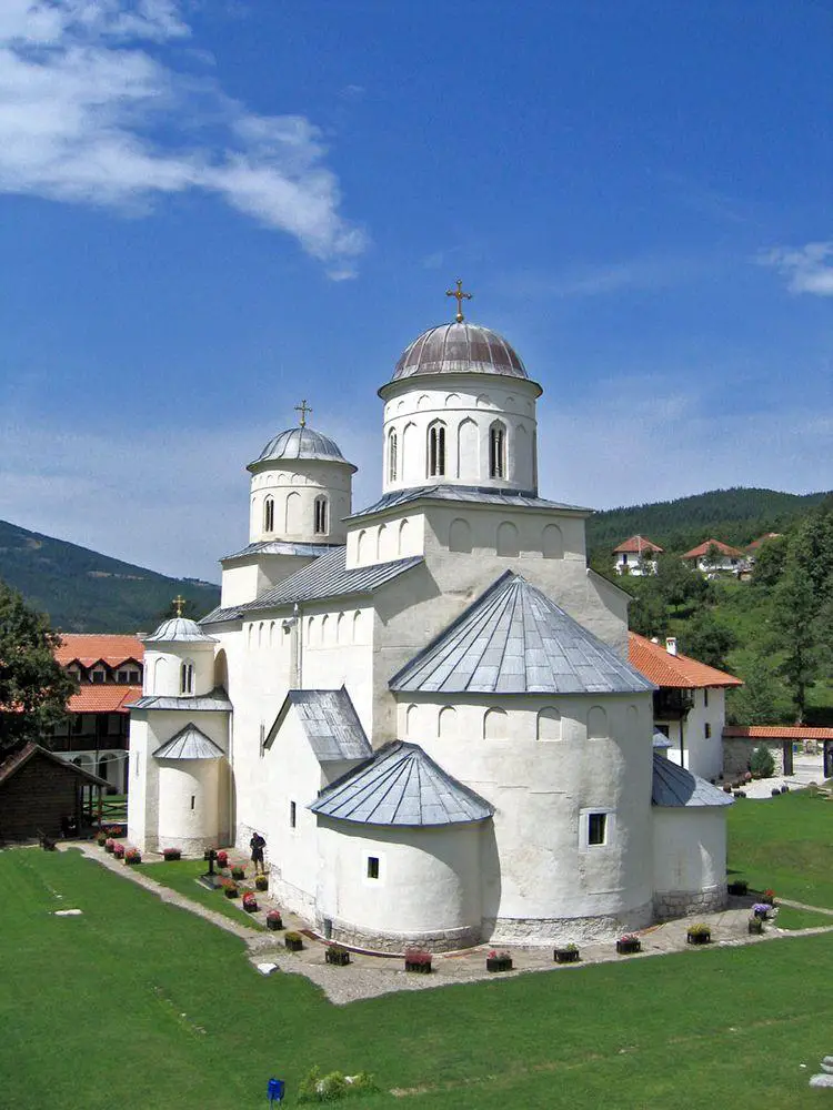 Church in Mileševa Monastery, Serbia