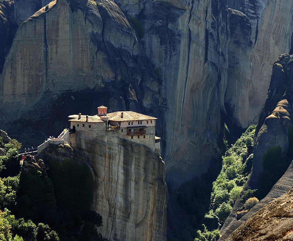 Rousanou Monastery, Meteora (Greece) - one of most impressive Christian monasteries