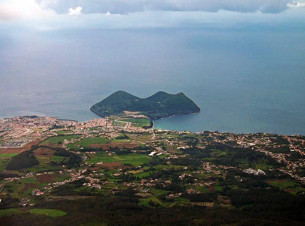 View on Monte Brasil, Azores