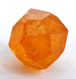 1.3 cm large spessartine crystal, Tanzania
