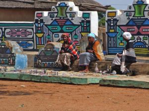 Traditional Ndebele village, South Africa