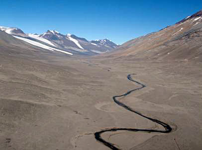 Onyx River - the largest in Antarctica