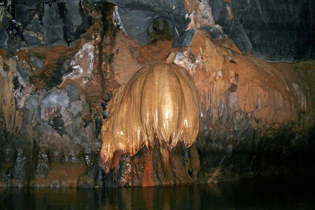 A cave formation - called "Jellyfish", Puerto Princessa Subterranean cave