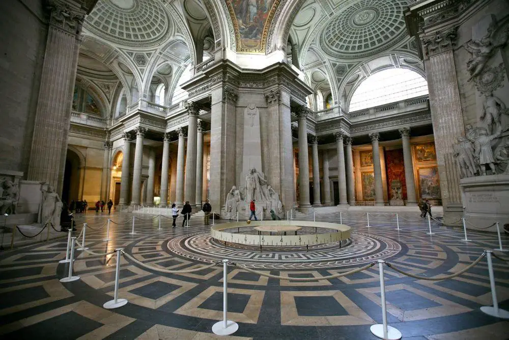 Inside the Panthéon, Paris