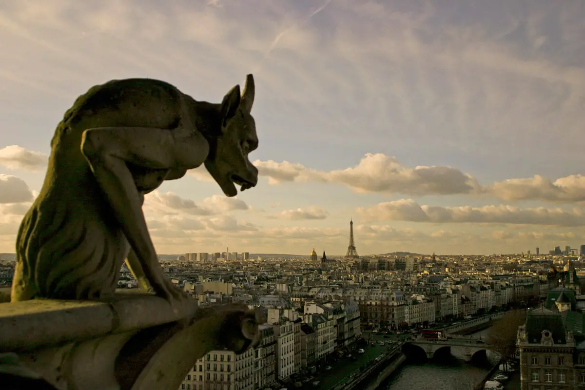 Chimera of Notre Dame Cathedral, Paris
