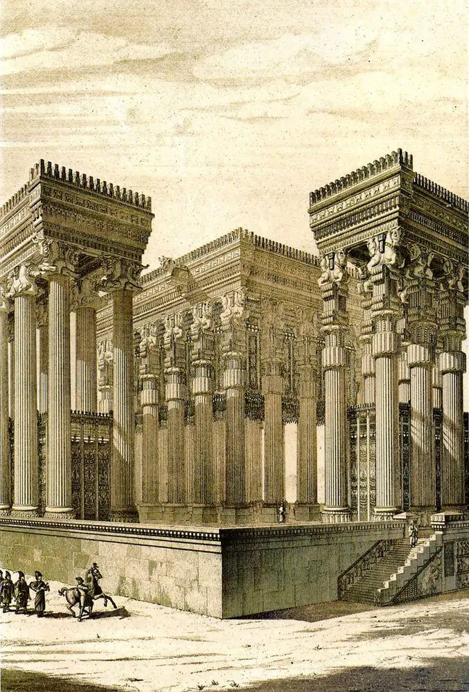 Reconstruction of Apadana, Persepolis