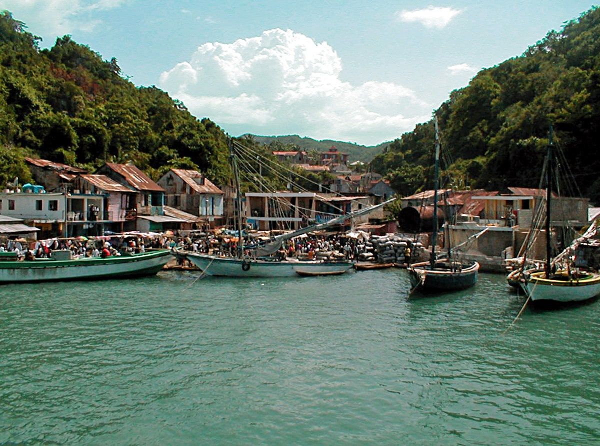 Pestel - small seaside town in Haiti