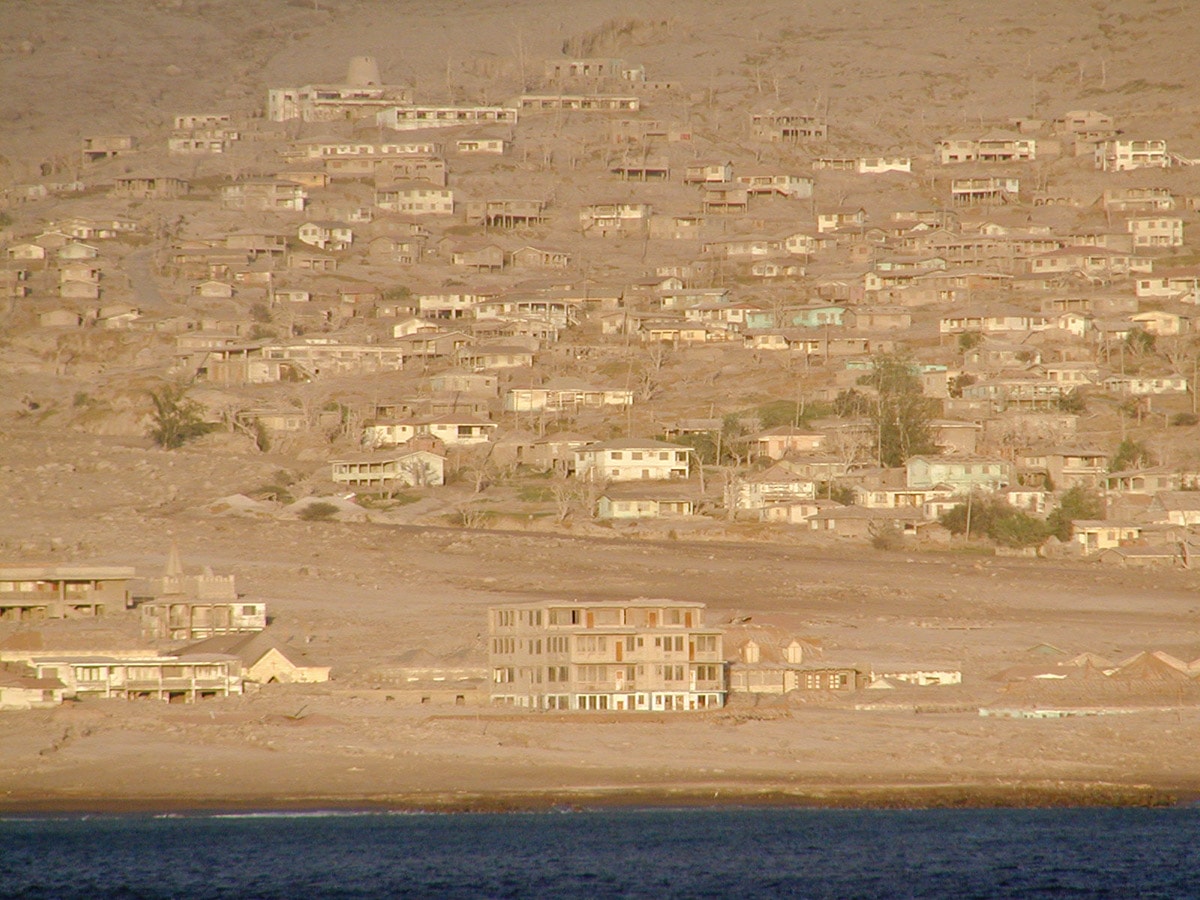 Destroyed Plymouth, Montserrat