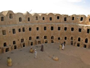 Quasr al Hajj granary, Libya