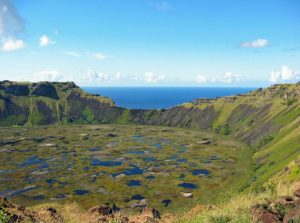 Rano Kau crater, Rapa Nui
