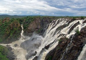 Ruacana Falls on the border of Angola and Namibia