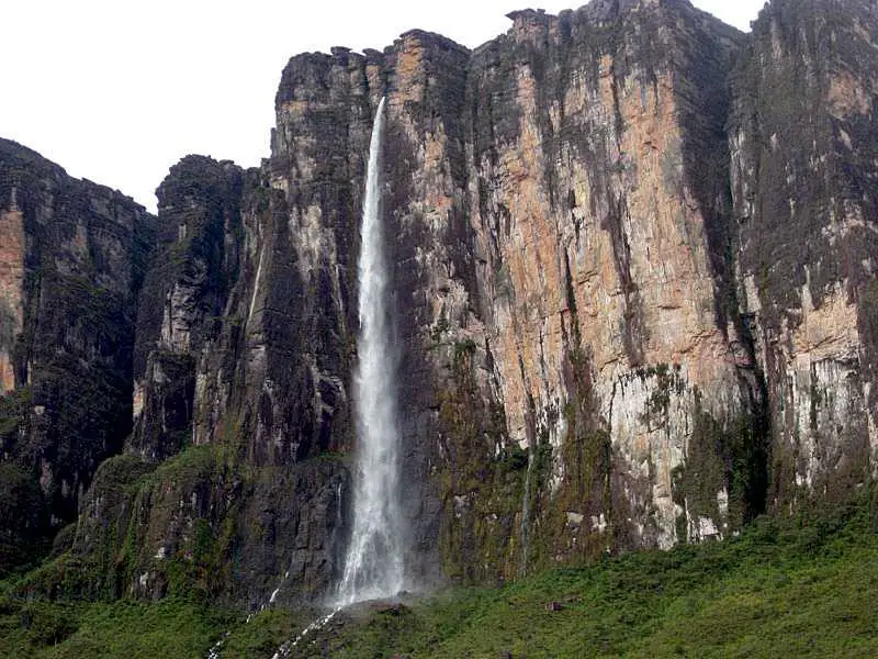 Kukenaam Falls in Venezuela