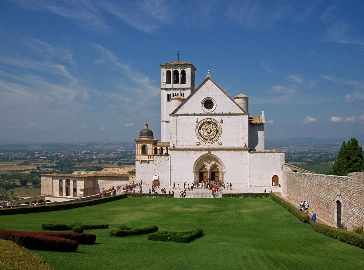 Basilica of San Francesco d'Assisi, facade of the Upper Church