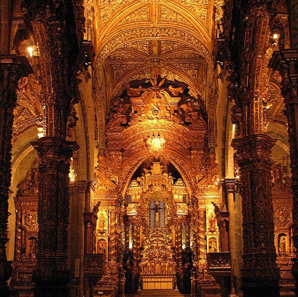 Church of São Francisco in Porto, Portugal