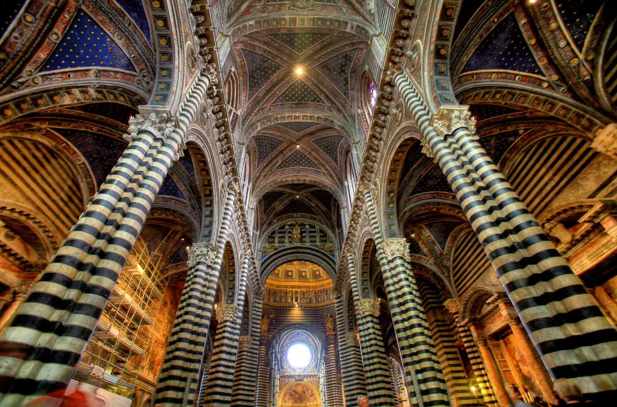 Interior of Siena Cathedral