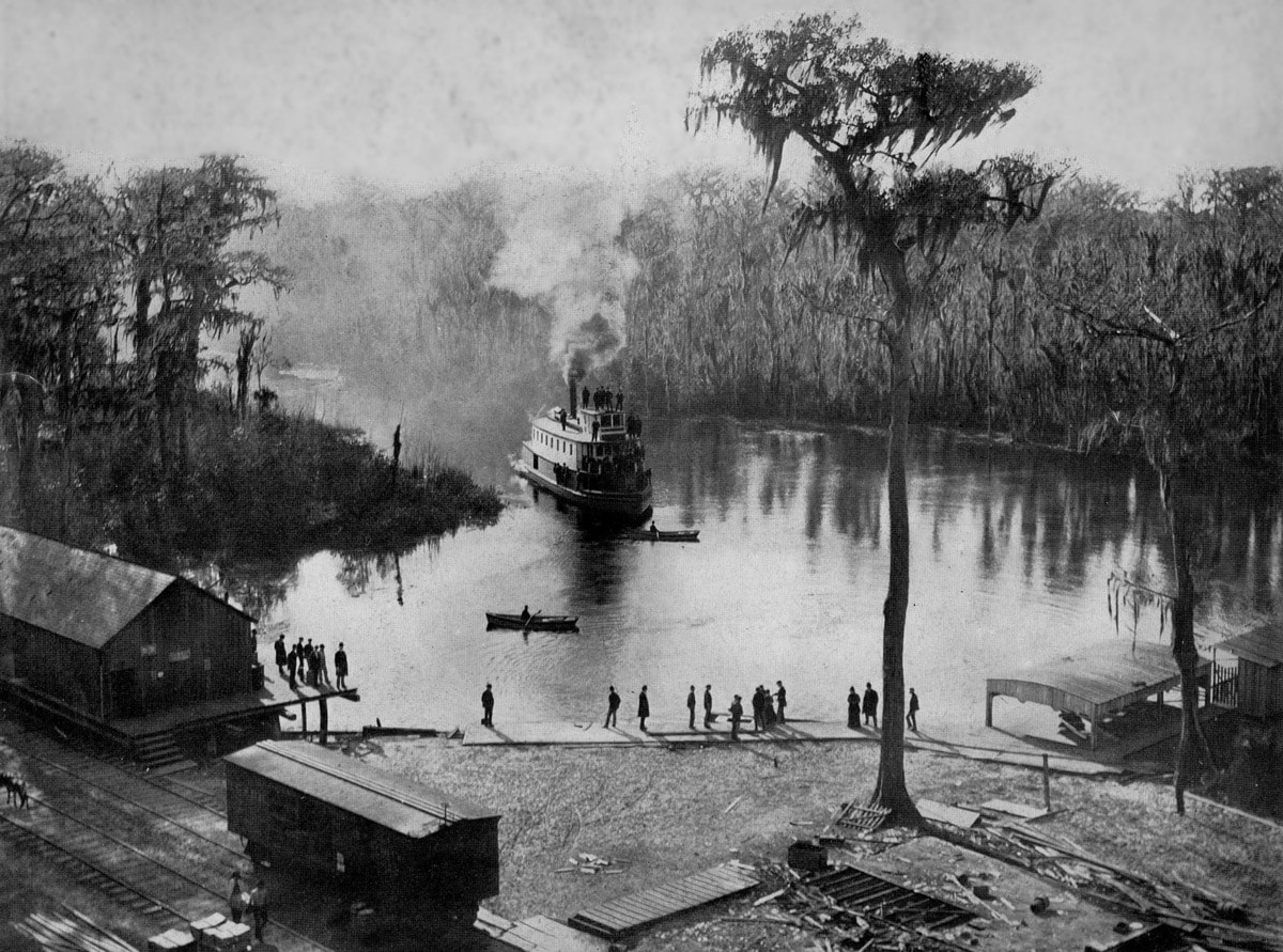 Silver Springs, Florida in 1901