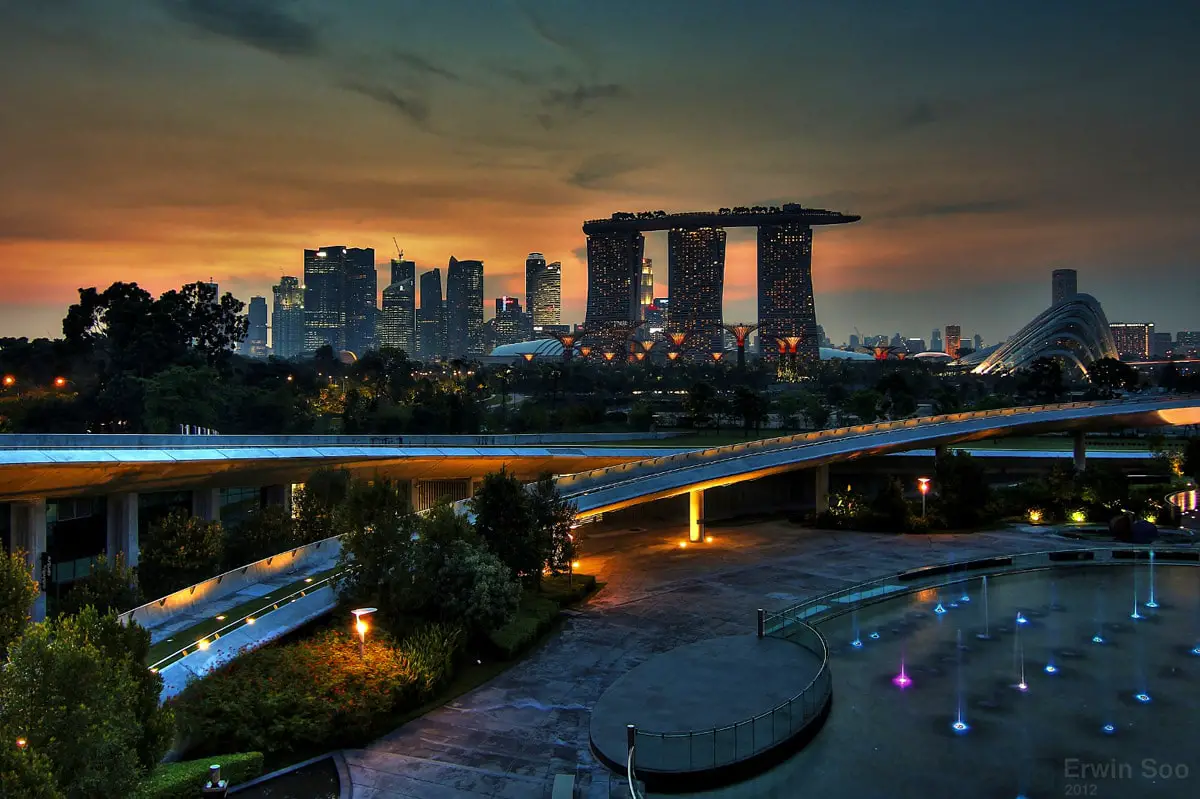 Evening in Singapore