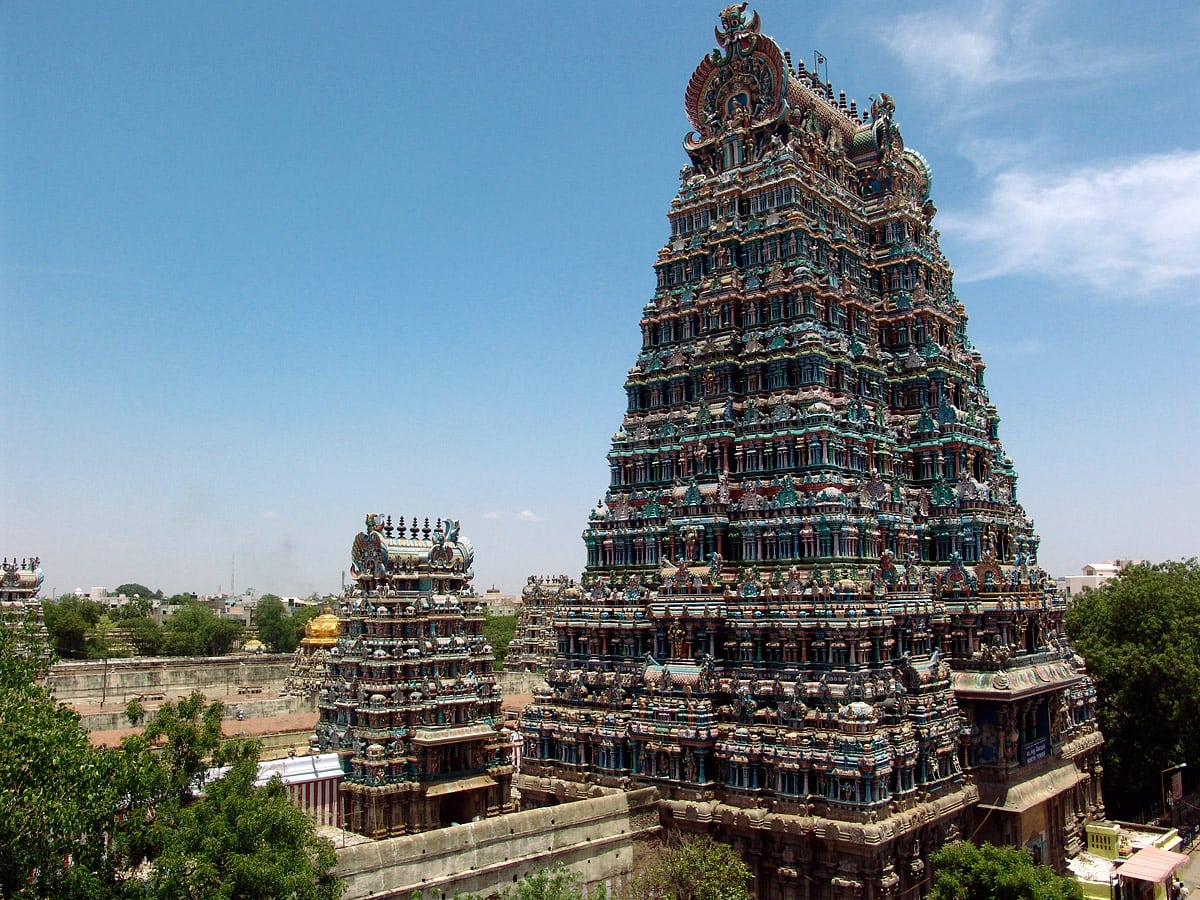 Sri Meenakshi Amman temple. 