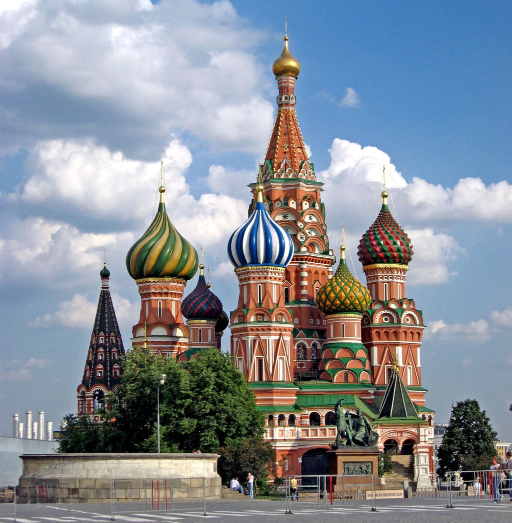 St. Basil's Cathedral in Moscow