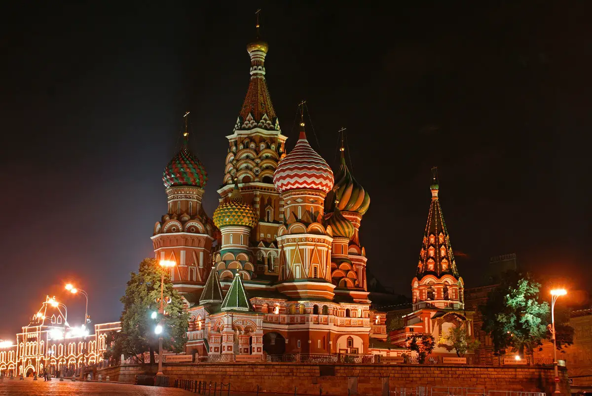 Saint Basil S Cathedral Moscow Symbol Of Russian