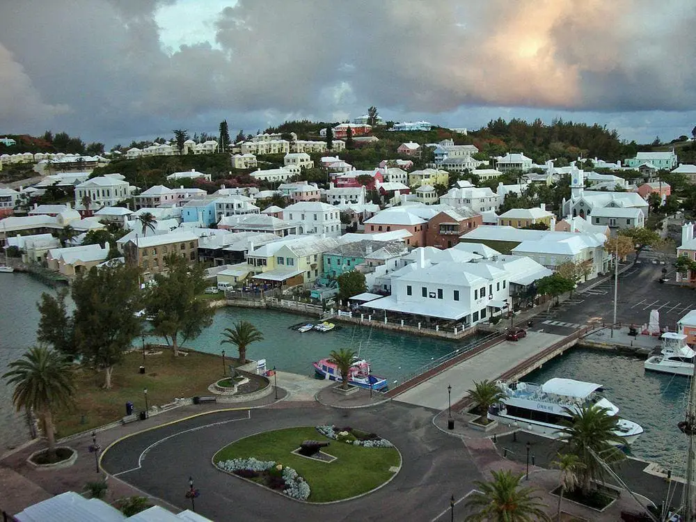 St. George in Bermuda, sunrise
