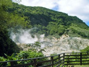 Soufrière sulphur springs, Saint Lucia