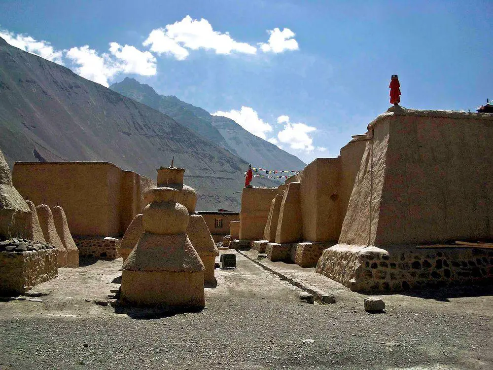 Tabo Monastery, fortifications, India