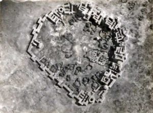 Taleh Fort from above, Somalia