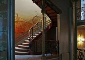 Stairway in Tassel House, Brussels