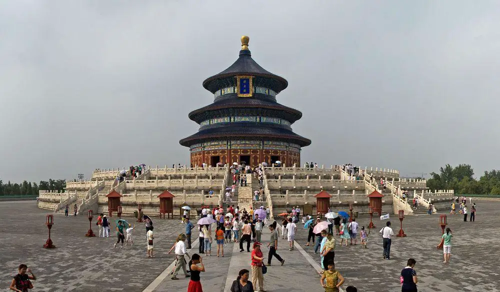 Temple of Heaven, The Hall of Prayer for Good Harvests. Beijing