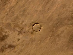 Tenoumer Crater in Mauritania, January 2008