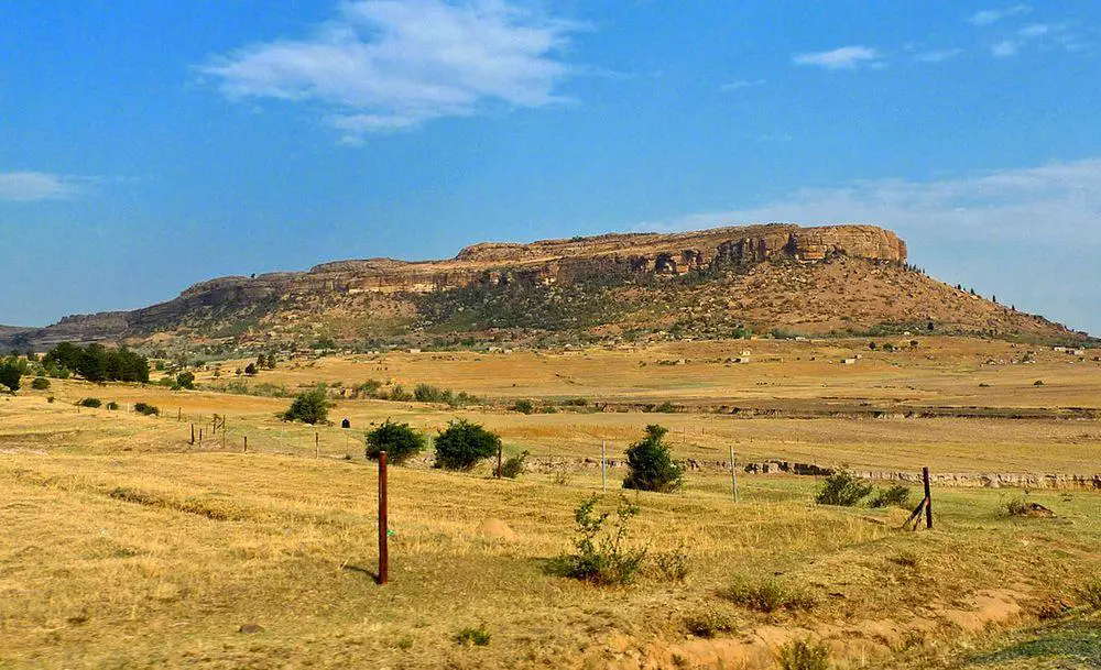 Thaba-Bosiu fortress, Lesotho