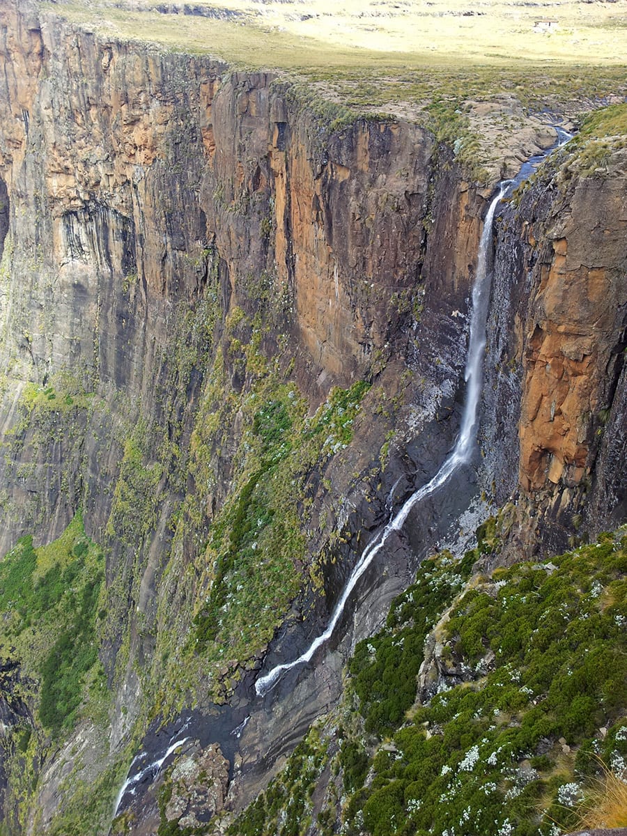 Tugela Falls, upper drop (182 m), South Africa