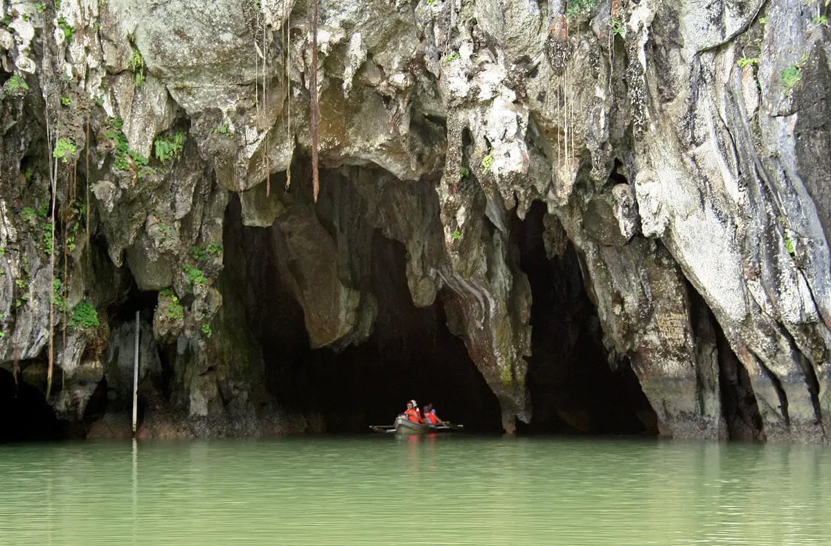 Entrance into Puerto Princesa Subterranean River, Philippines