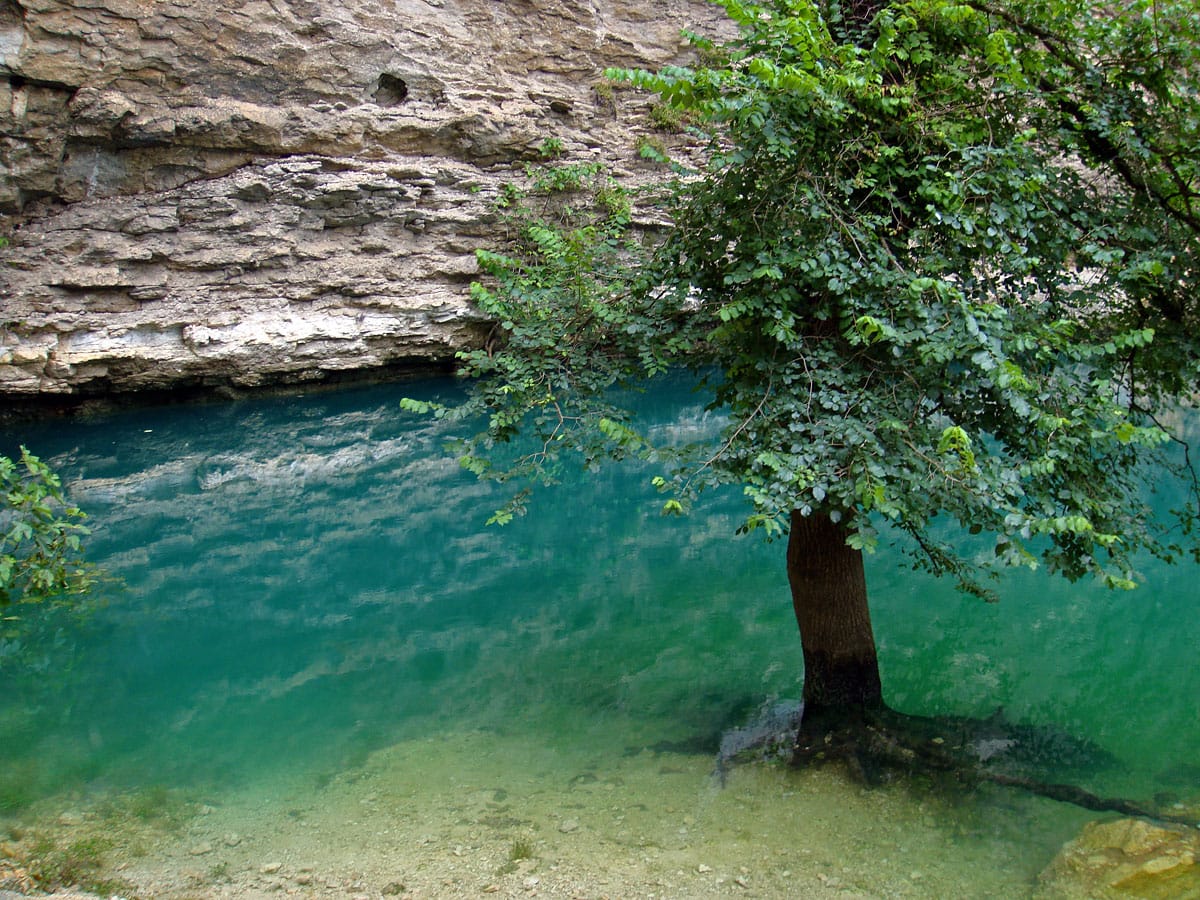 Fontaine de Vaucluse, very high water level