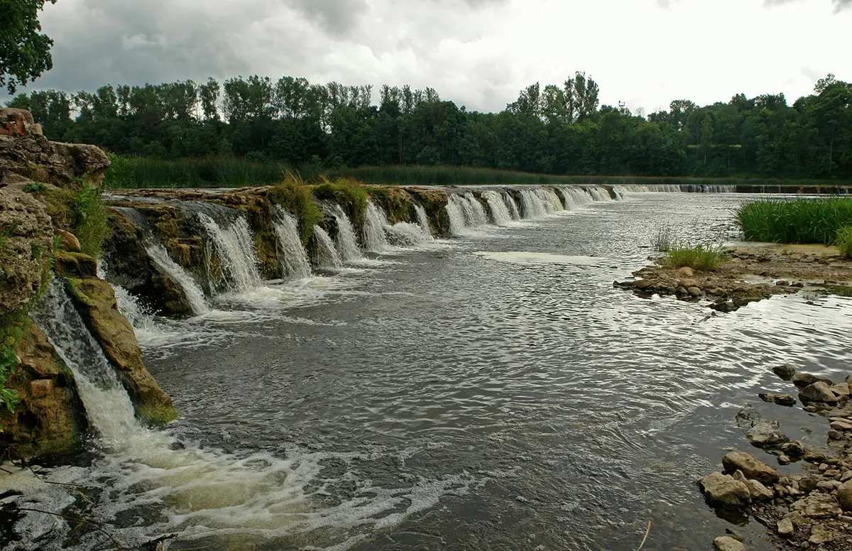 Ventas Rumba, Latvia - the widest waterfall in Europe