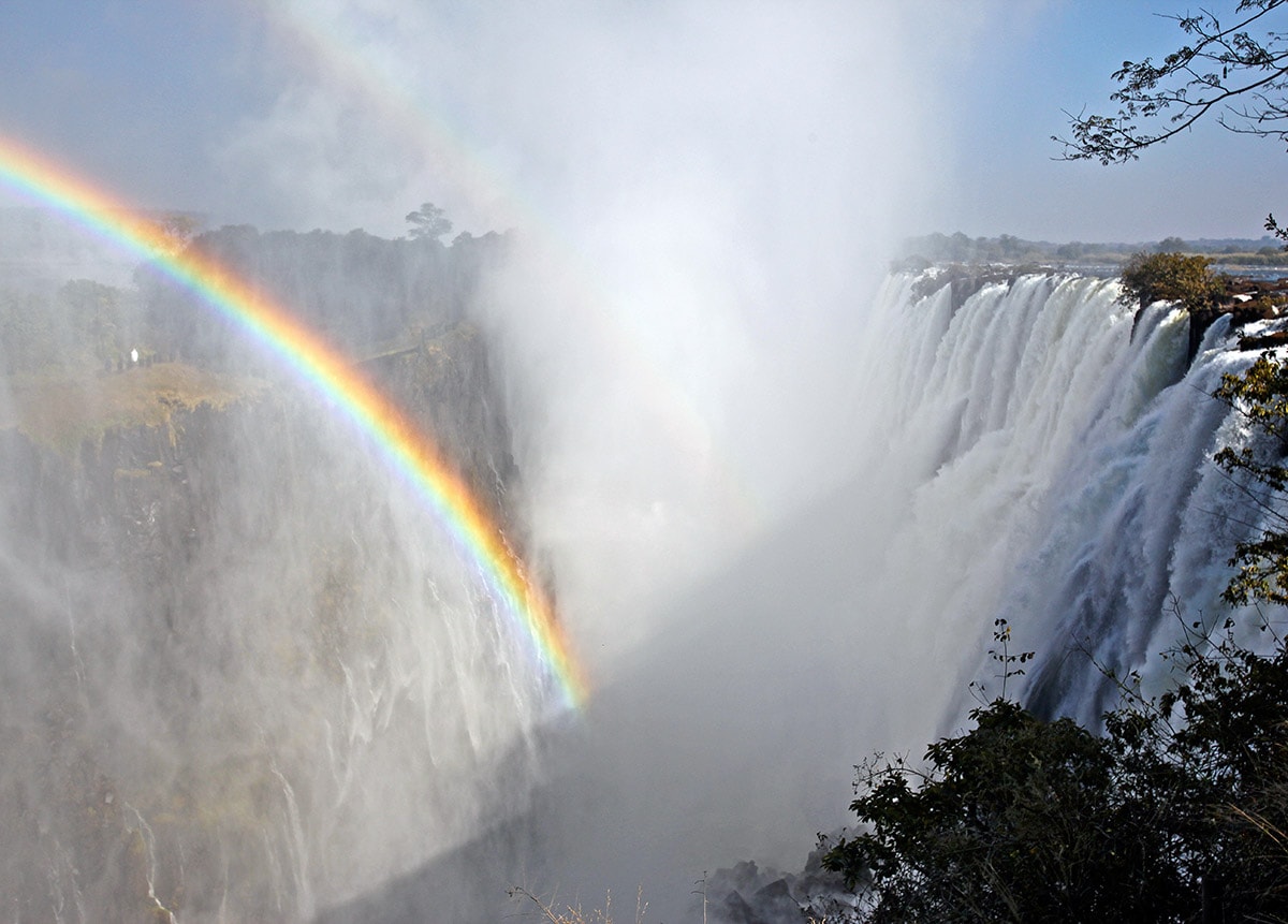 Victoria Falls in June