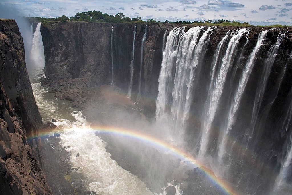 Victoria Falls in December