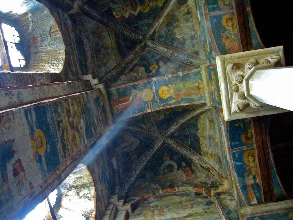 Frescoes in Visoki Dečani Monastery, Kosovo