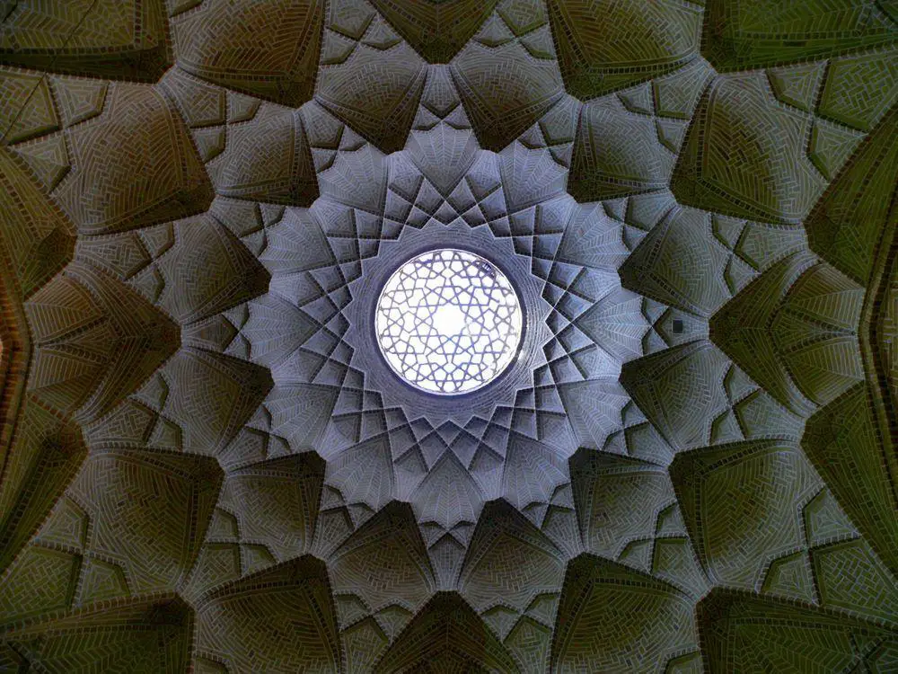 Vault in Yazd Bazaar, Iran