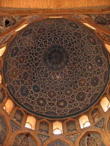 Mosaics in Turabek-Khanum Mausoleum, Turkmenistan