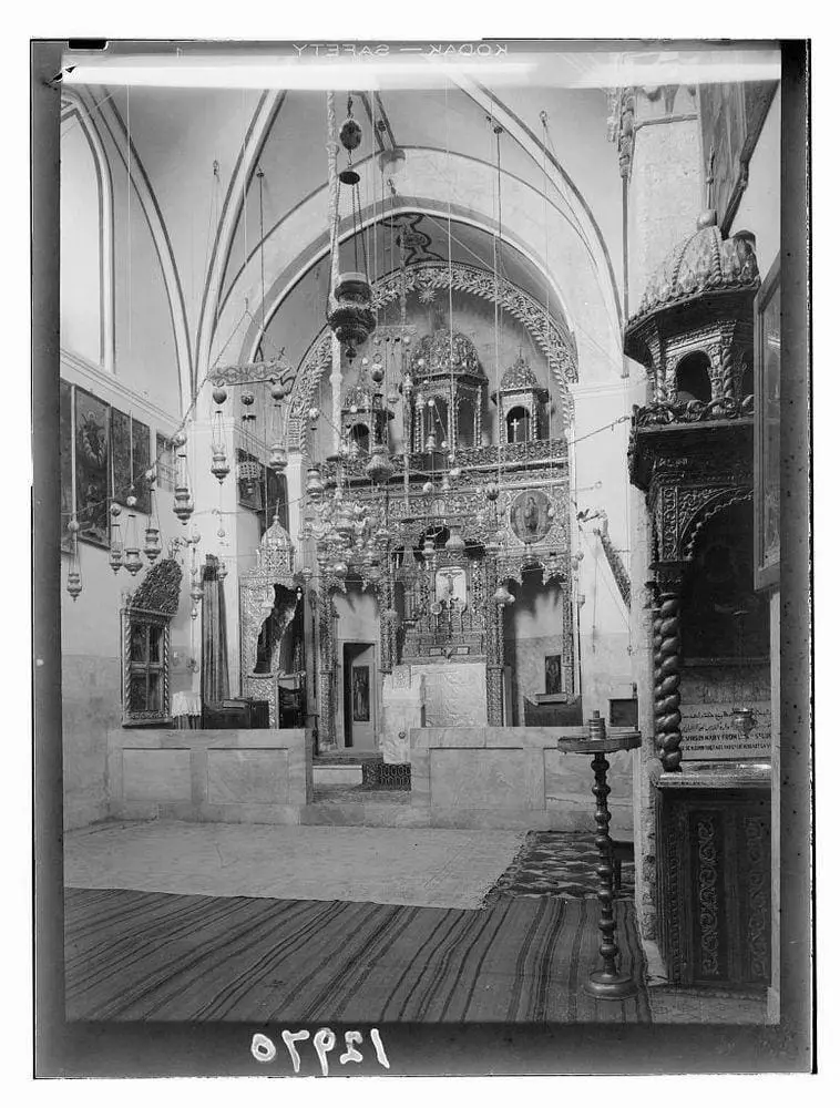 Interior of St. Mark's Church, Jerusalem