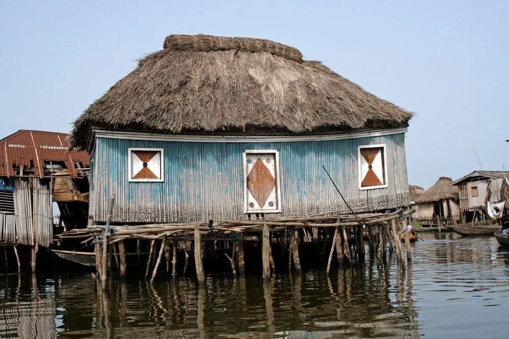 Ganvié - village on stilts in Benin