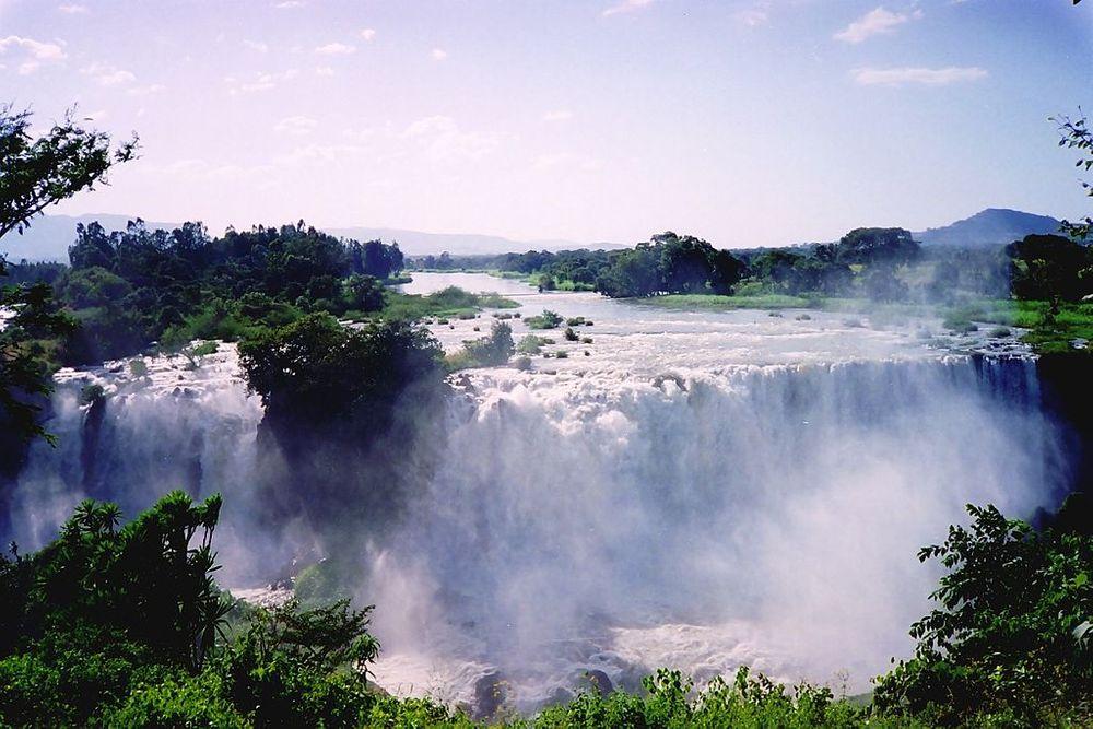 Blue Nile Falls, February 2006