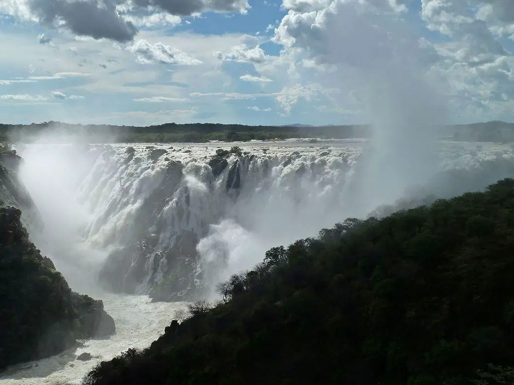 Ruacana Falls at high water