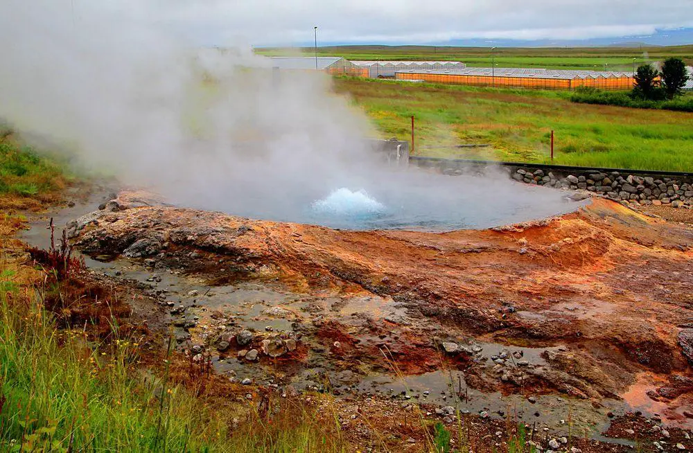 Ystihver, the northernmost geyser in the world