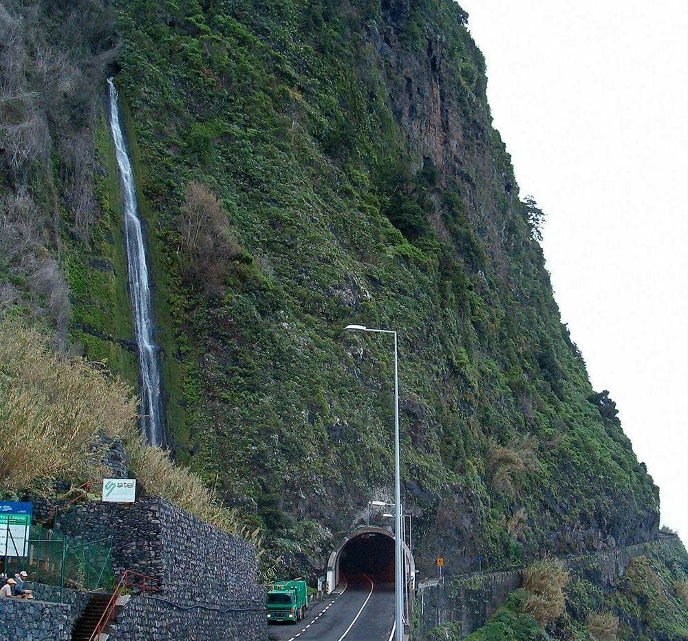 Agua D'Alto near São Vicente, Madeira
