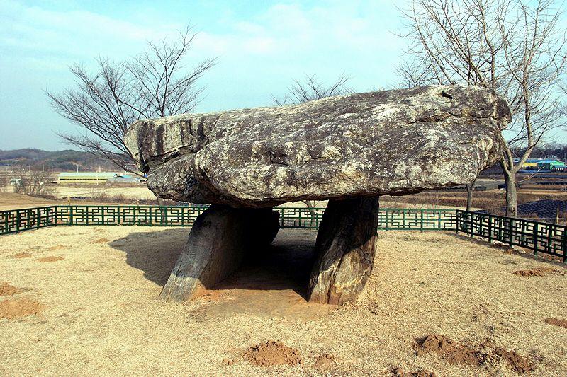 One of Bugeun-ri dolmens