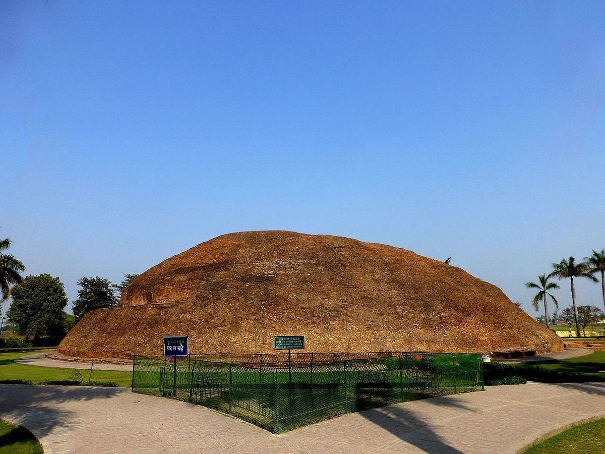 Ramabhar Stupa over the cremation of Buddha, Kushinagar